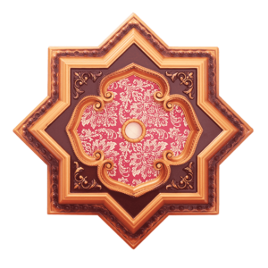 ornamen lampu pvc tanjung selor plafonesia APN 619