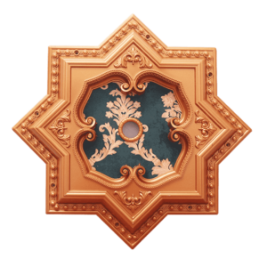 ornamen lampu pvc tanjung selor plafonesia APN 621